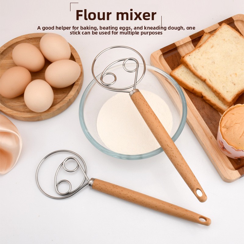 Danish Pancake Pan - 1pc batedor de massa dinamarquês com