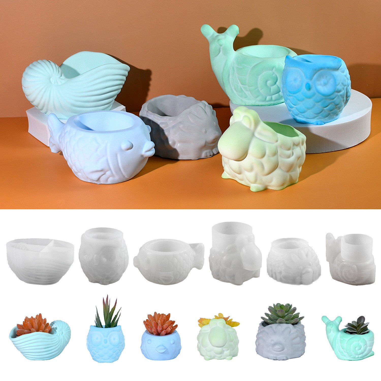 Molde de silicone para vaso de - Potsticker Mold avaliação e preço