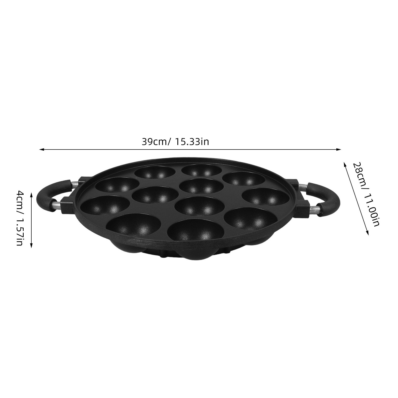 Panela para Takoyaki com 12 ca - Takoyaki Grill Plate avaliação e preço